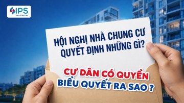 HỘI NGHỊ NHÀ CHUNG CƯ QUYẾT ĐỊNH NHỮNG GÌ? CƯ DÂN CÓ QUYỀN BIỂU QUYẾT RA SAO?