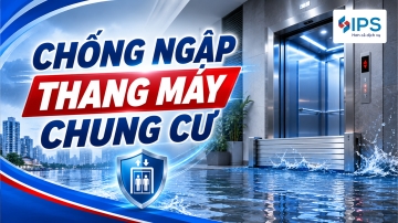 IPS hướng dẫn - Chống ngập thang máy chung cư: Đừng chờ sự cố mới xử lý