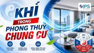 IPS hướng dẫn - Khí trong phong thủy: Yếu tố ảnh hưởng đến cảm nhận về không gian sống