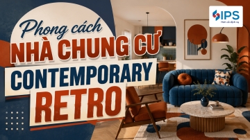 IPS hướng dẫn - Phong cách Contemporary trong thiết kế không gian sống tại chung cư