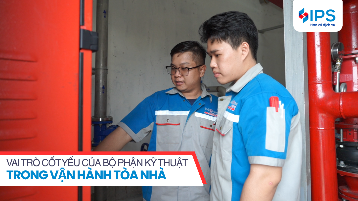 bộ phận kỹ thuật trong quản lý vận hành
