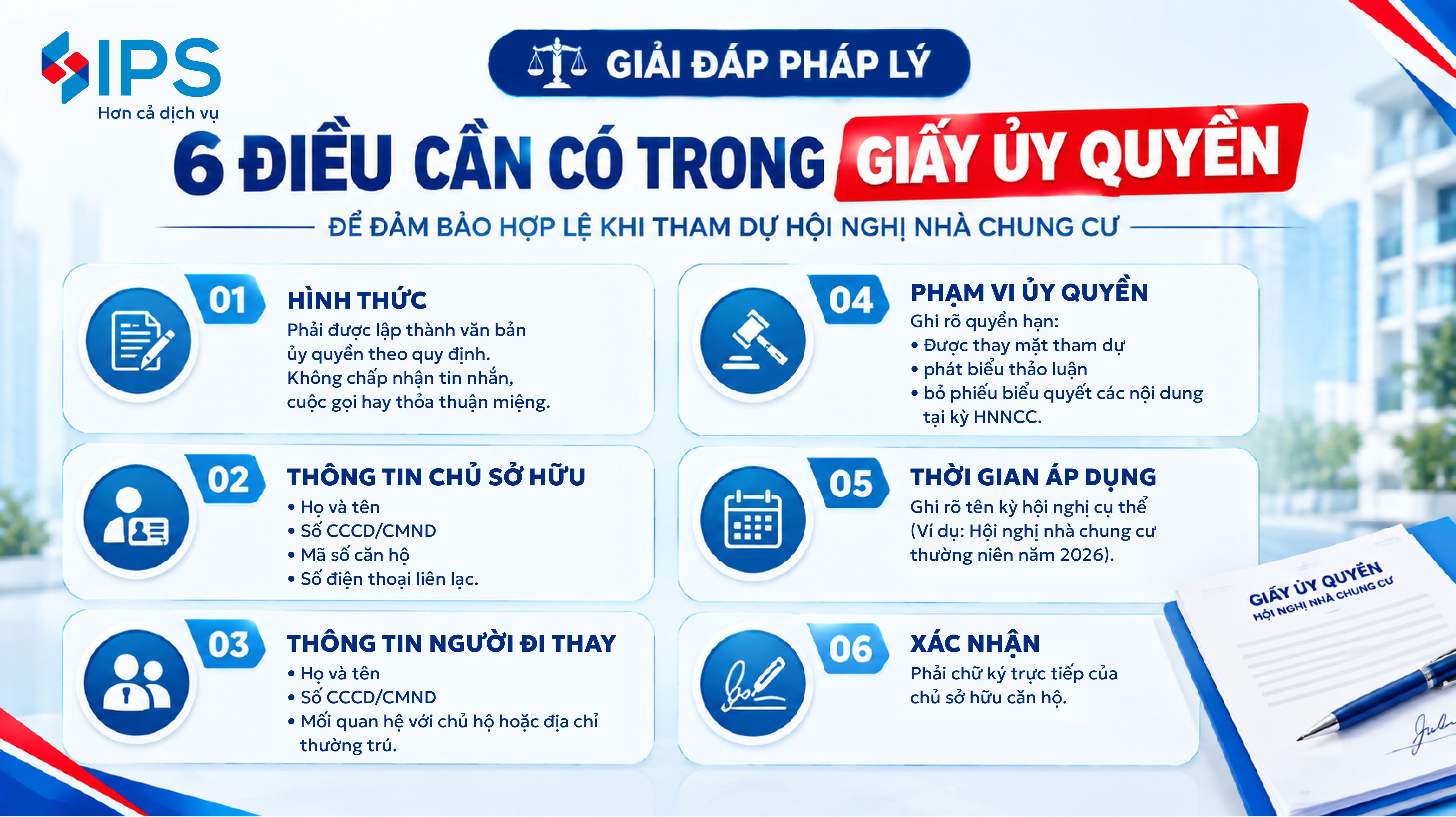 ủy quyền tham dự HNNCC