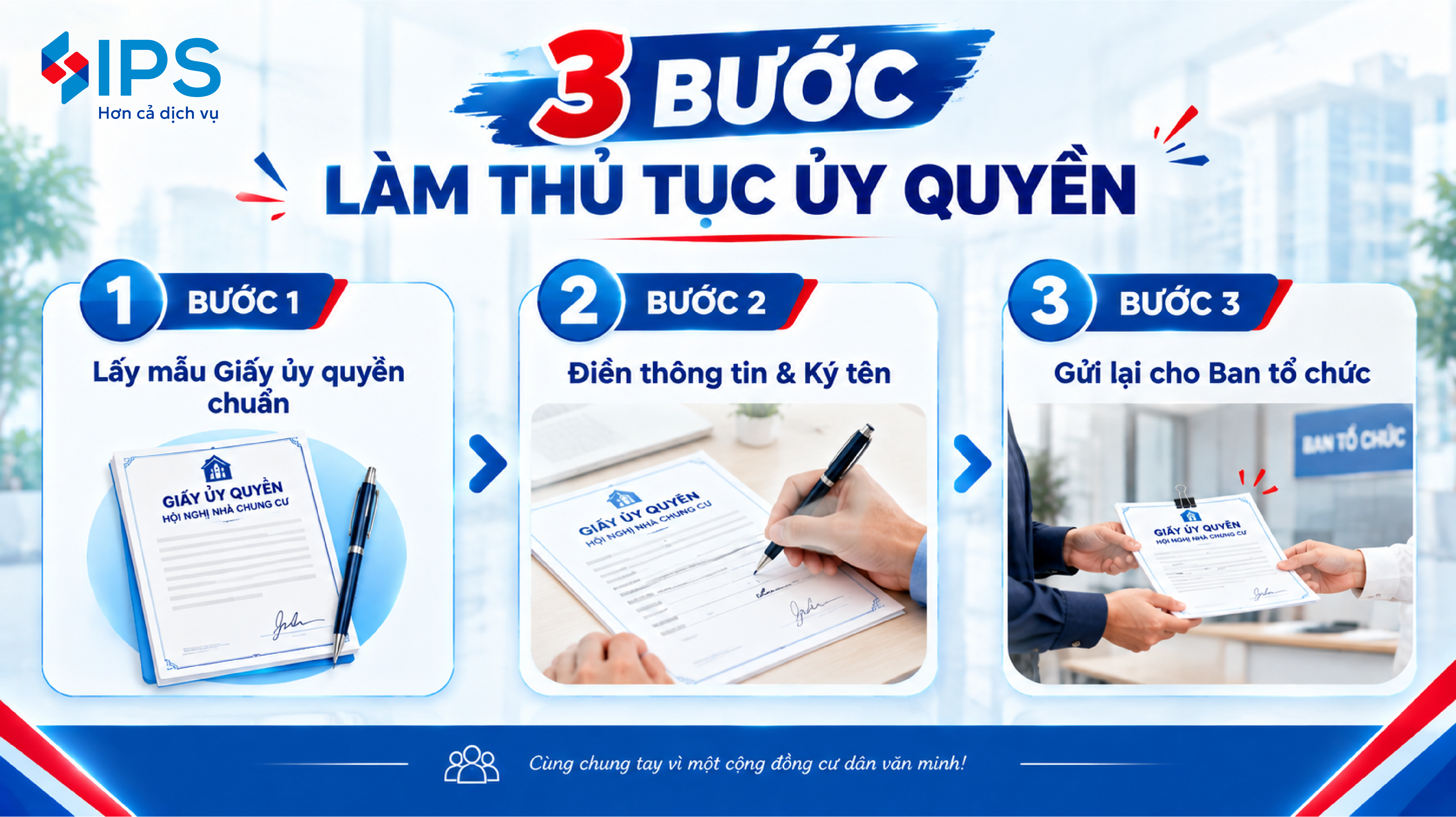 ủy quyền tham dự HNNCC