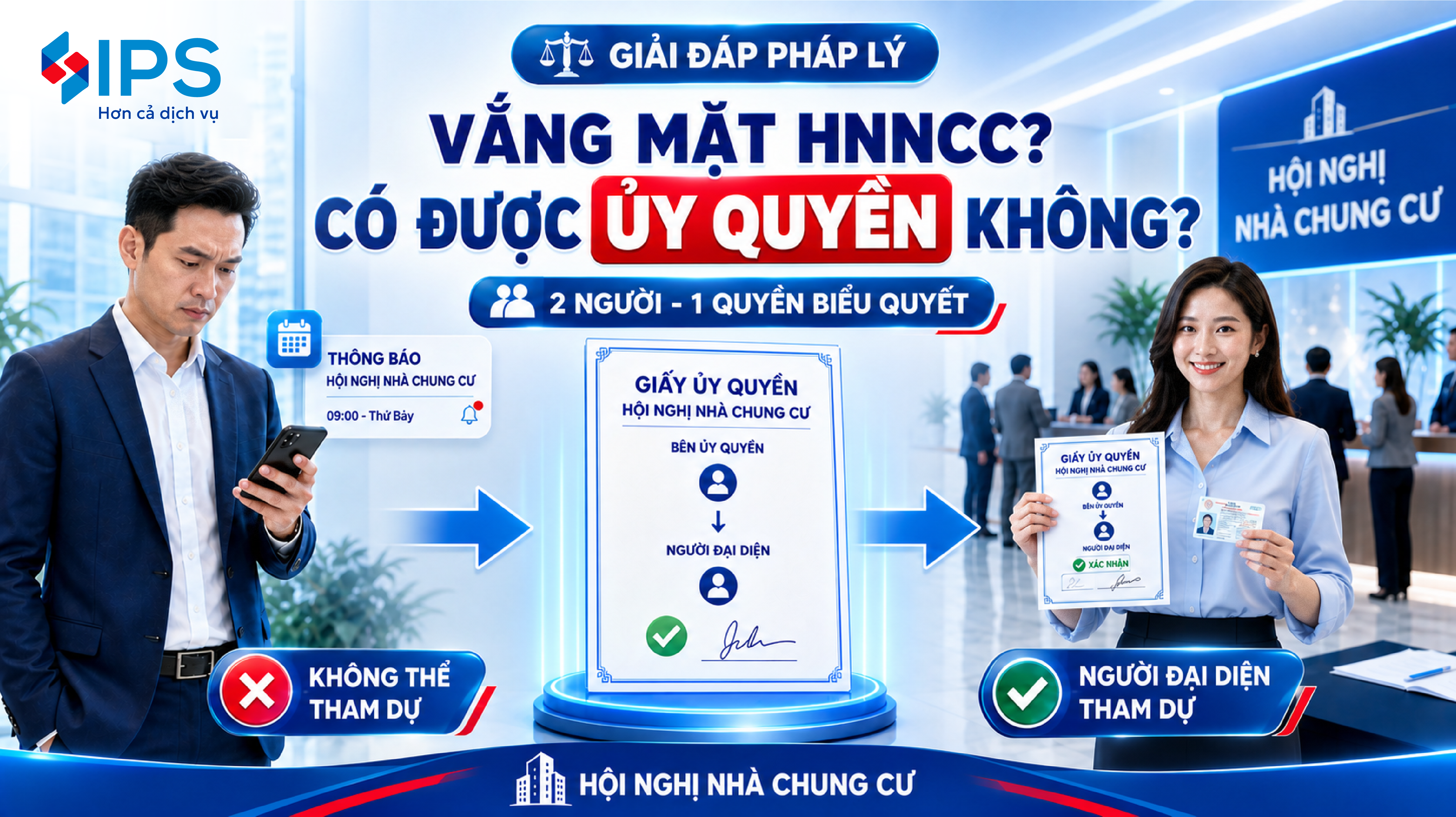 Uỷ quyền tham gia HNNCC