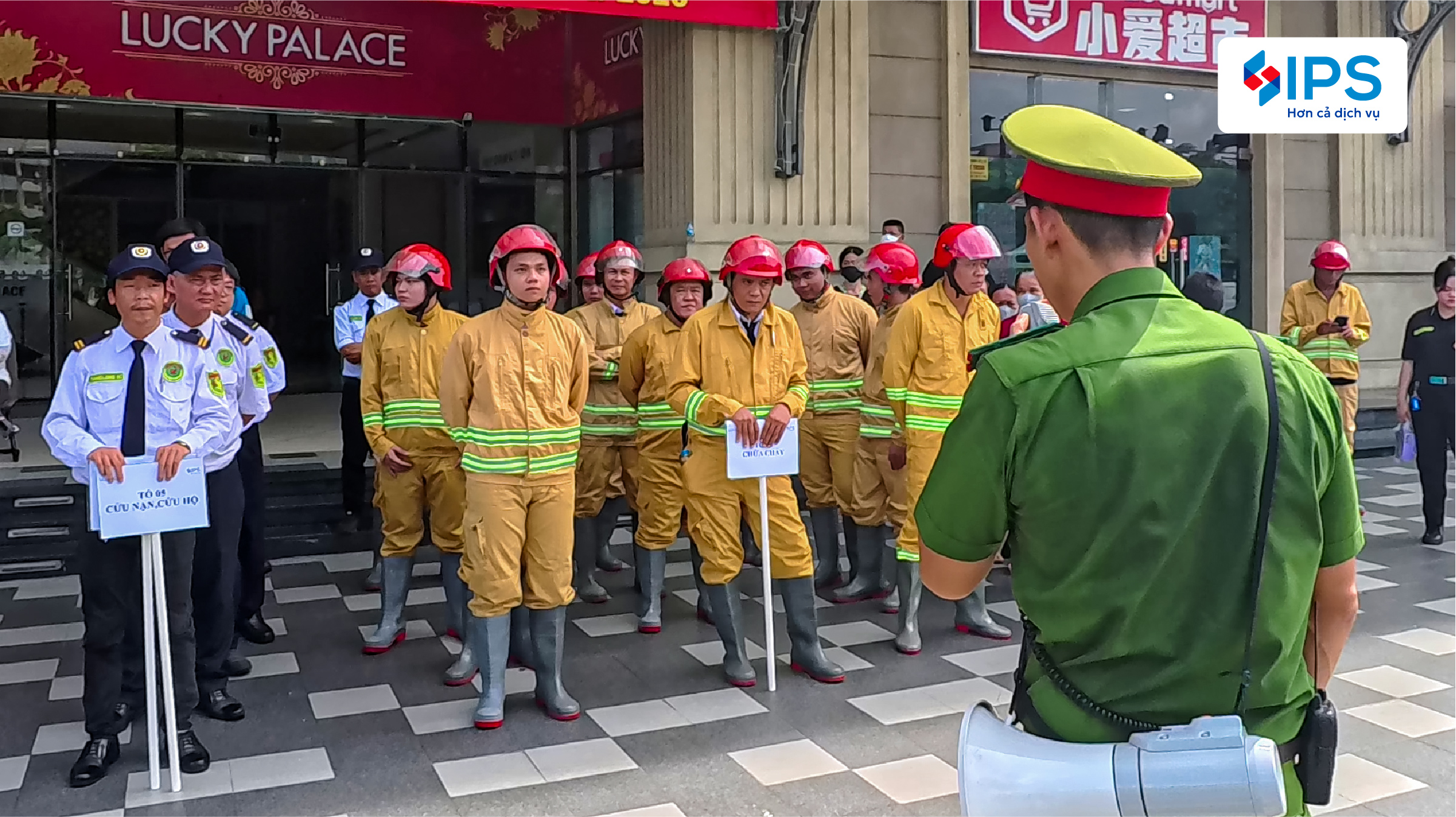 Diễn tập PCCC IPS