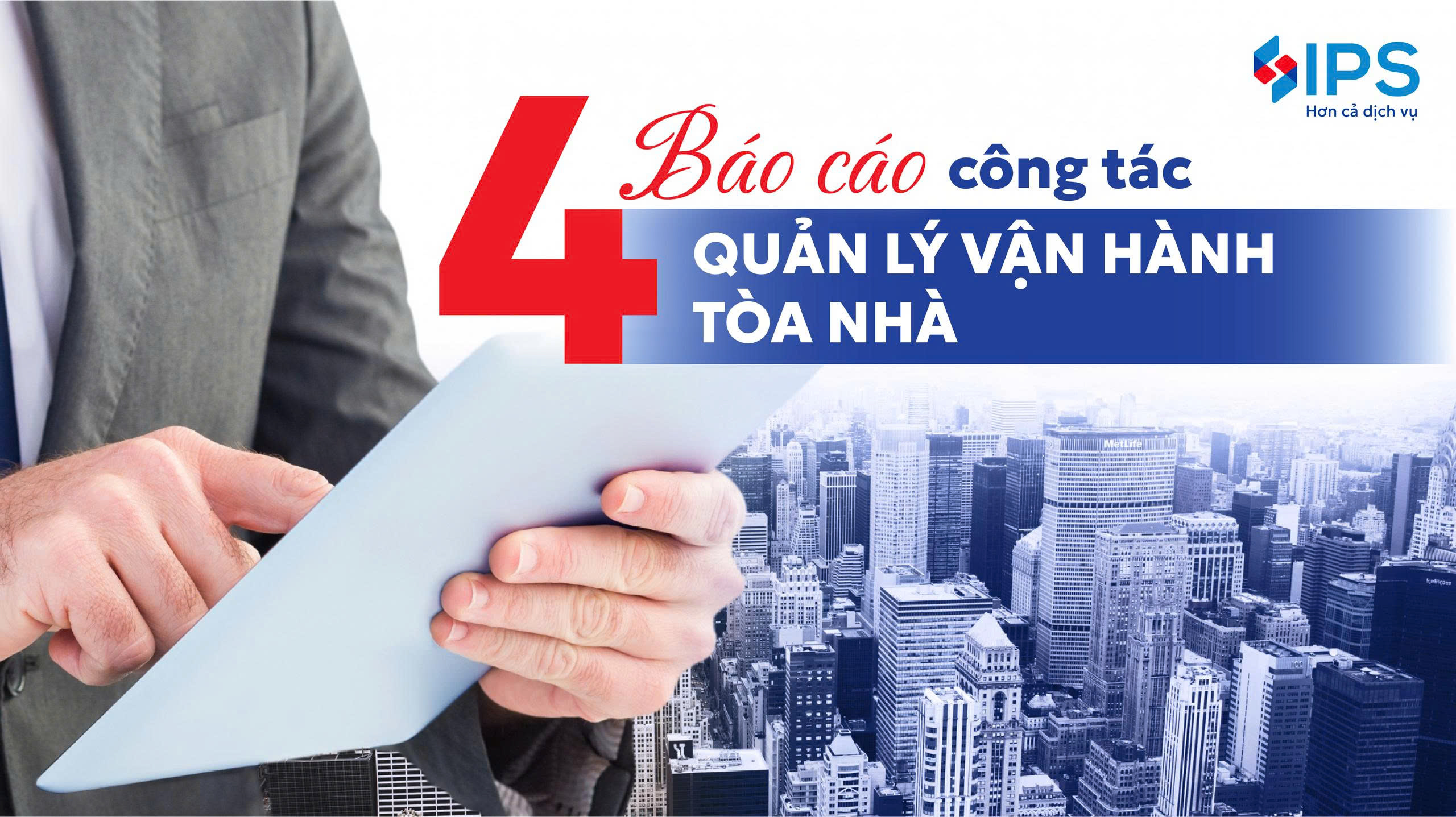 các loại báo cáo quản lý vận hành tòa nhà