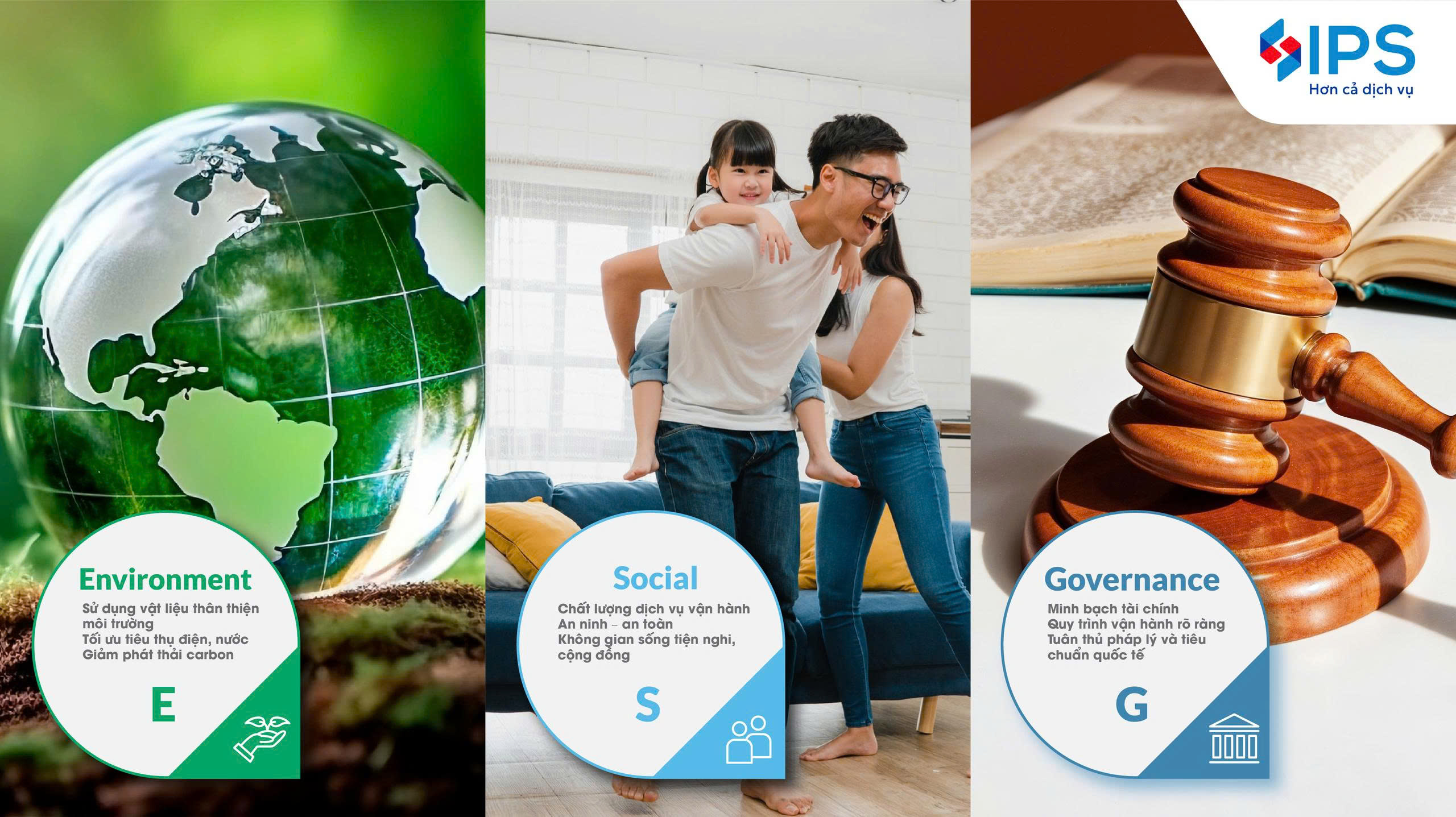 ESG trong quản lý vận hành của IPS