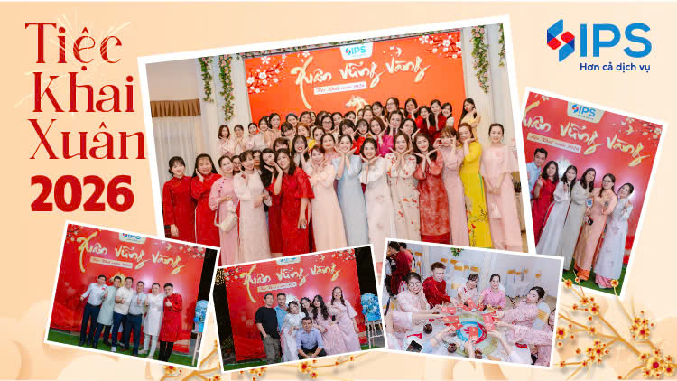 IPS TỔ CHỨC TIỆC KHAI XUÂN KẾT HỢP MỪNG NGÀY 8/3 CHO CÁN BỘ NHÂN VIÊN